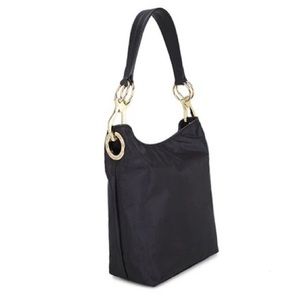 Jean-Pierre Klifa Black Nylon Bucket Bag